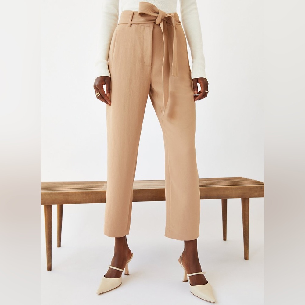Aritzia Wilfred Tie Front Pant